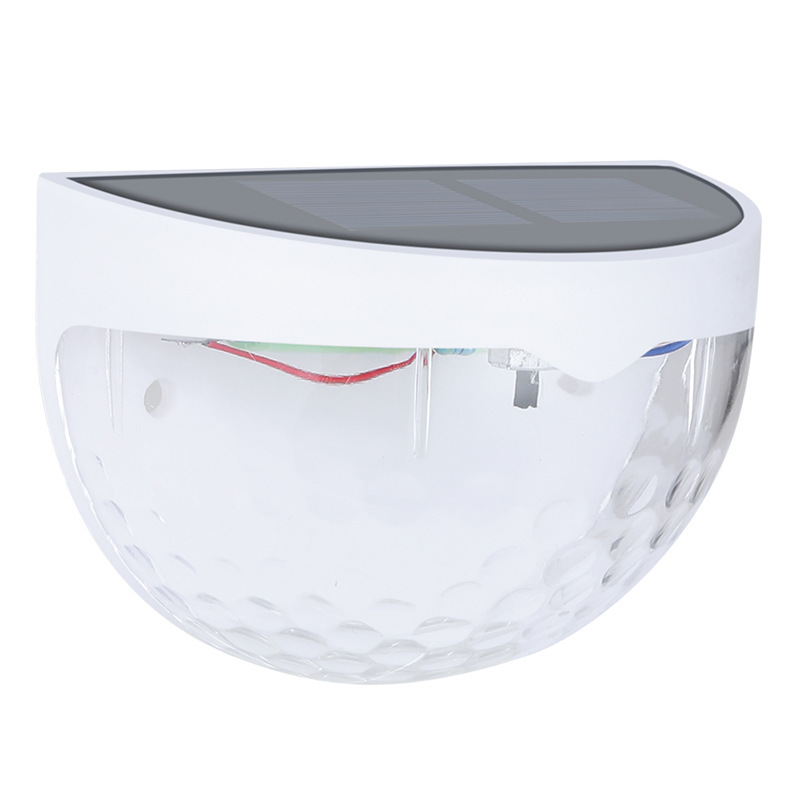 Solar fence lamps, wall lamps, garden lamps, spherical solar outdoor lamps, road lamps, solar wall-washing lamps Item Picture
