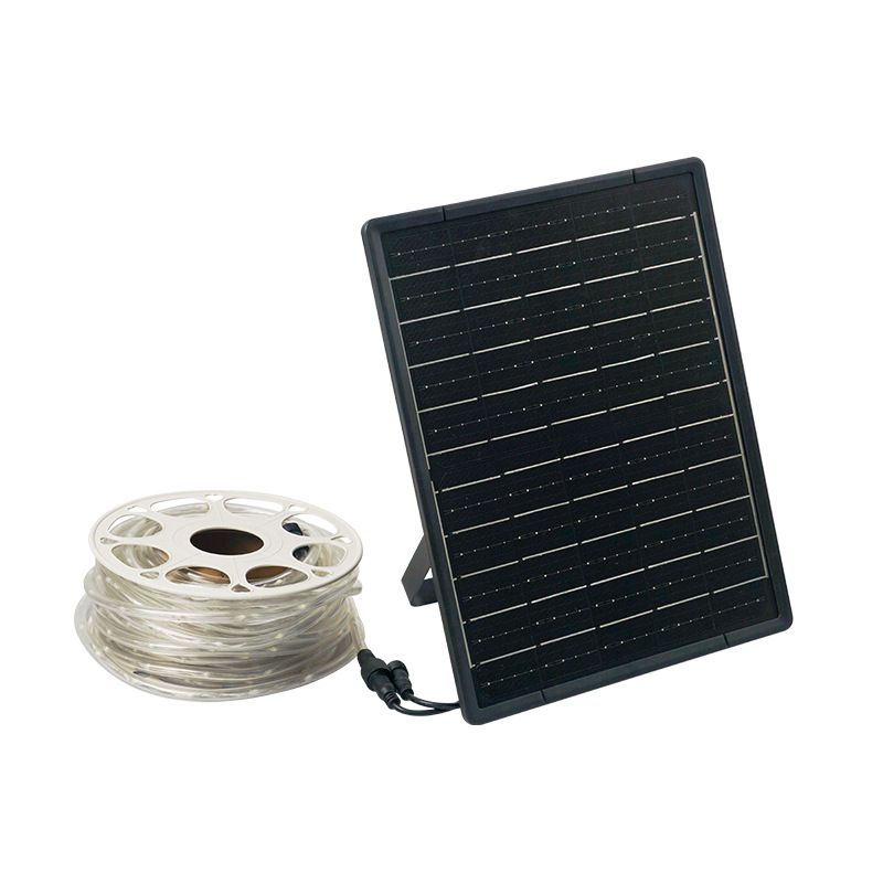 Amazon cross-border best-selling solar light strips, outdoor courtyard park LED light strips, night market camping atmosphere light strips Item Picture