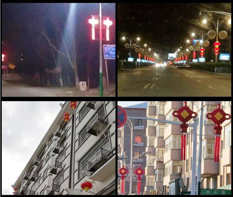 led Chinese knot light, led Chinese knot landscape light manufacturer, outdoor waterproof Chinese Dream light, string light, net light Item Picture