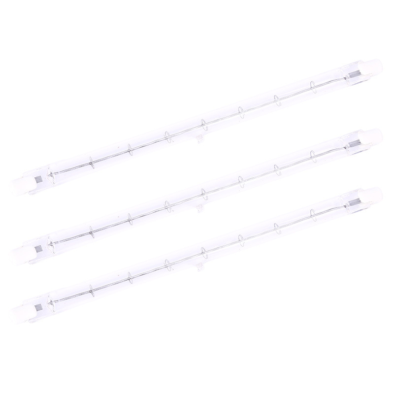 Double-ended top-mounted iodine tungsten lamp tubes, solar lamp tubes, halogen lamp tubes, halogen tungsten lamp tubes, 200W, 300W, 500W, 1000W Item Picture
