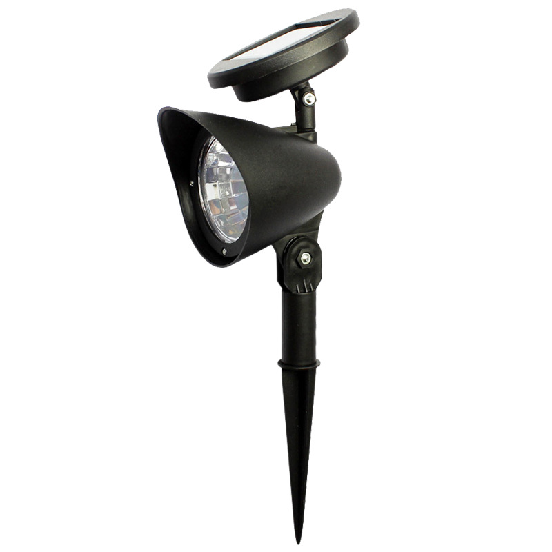 Amazon cross-border solar lawn spotlights 4LED garden lights Outdoor waterproof landscape lighting decorative lights waterproof Item Picture