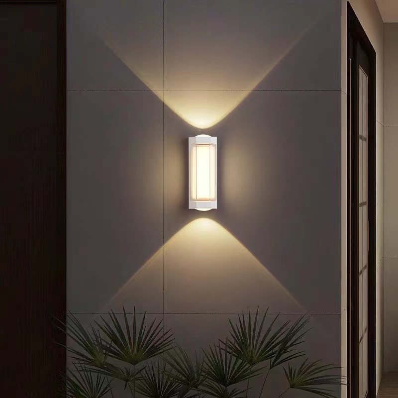 Outdoor wall lamps, waterproof led ultra-bright, corridor, staircase, courtyard, entrance outdoor waterproof lamps, balcony, bathroom wall lamps Specification drawing