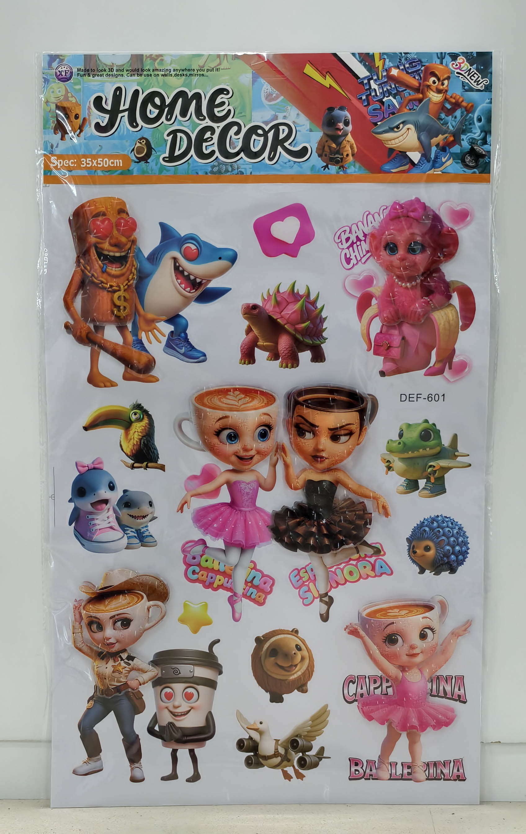 DEF Shan Hai Jing layer upon layer decorative stickers Specification image