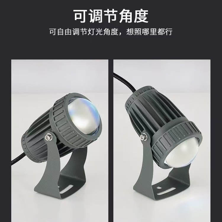 Waterproof spotlights, strong sunlight, rainproof outdoor lights, bathroom wall special, popular online celebrity, foyer, balcony lighting columns, rural Application Scenario