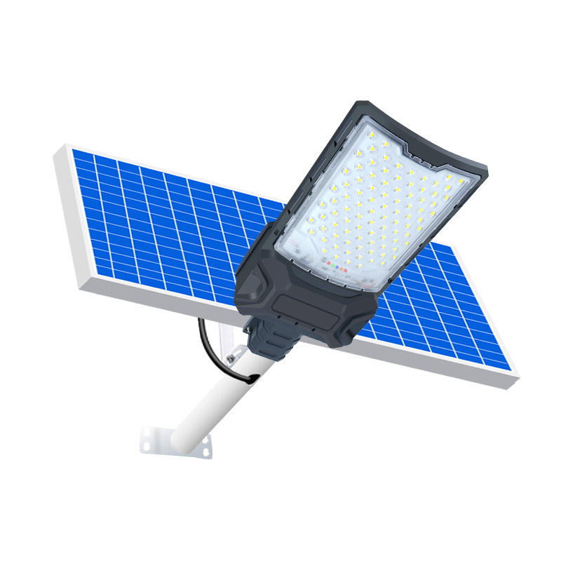 Zhongshan Lighting fixtures, solar outdoor curved screen street lamps, household lighting, outdoor new waterproof ultra-bright LED lighting Item Picture