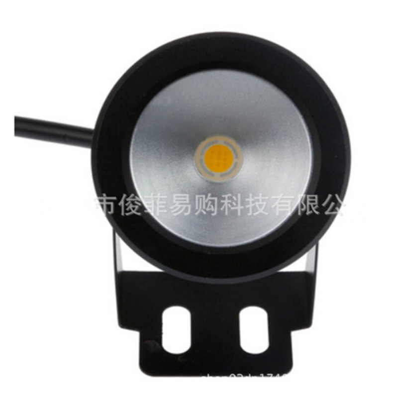 12vled waterproof spotlights, 10W ultra-bright color RGB color-changing spotlight, KTV atmosphere, outdoor landscape lights, fountain lights full figure