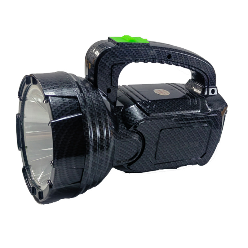 Portable searchlight, led hand-held light, outdoor multi-functional patrol light, handheld high-intensity light, rechargeable waterproof emergency light details Picture