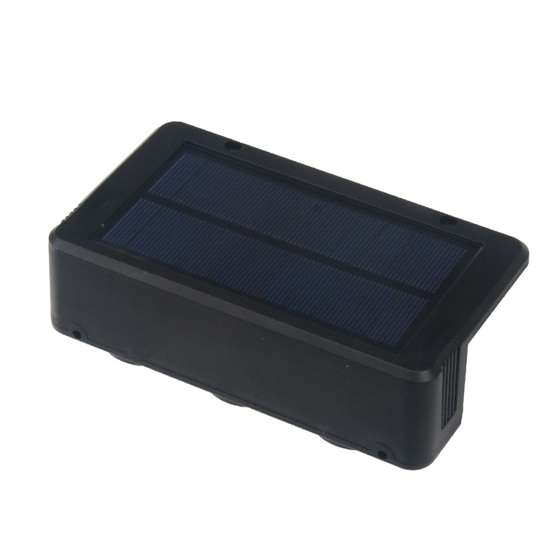 Outdoor courtyard garden decorative staircase step lights, villa fence fence lights, outdoor solar step lights Item Picture