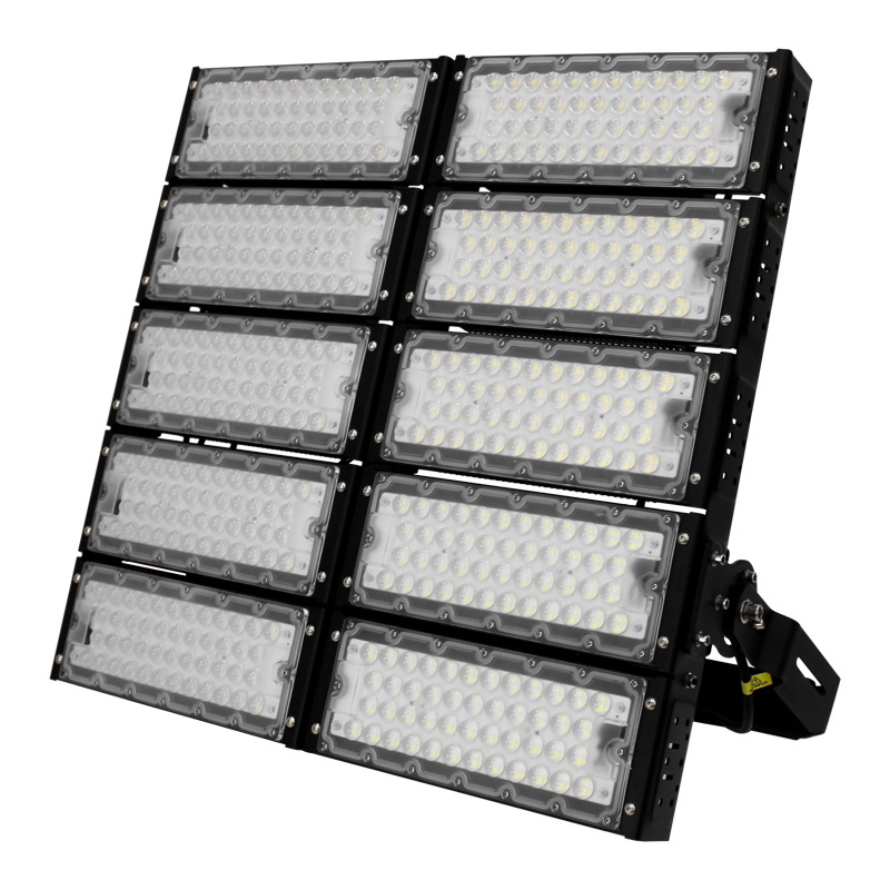 Outdoor high-power stadium lights, football and basketball square projection high mast lights, led module stadium lighting lamps Item Picture