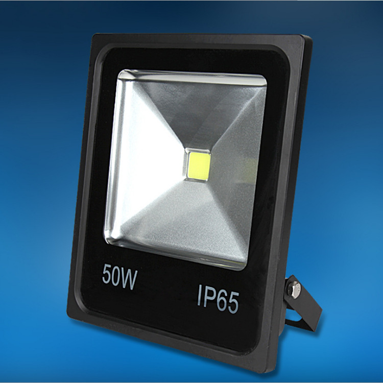 Rectangular led floodlight, outdoor waterproof 100W high-brightness floodlight, advertising rgb color tree light, green light Specification drawing