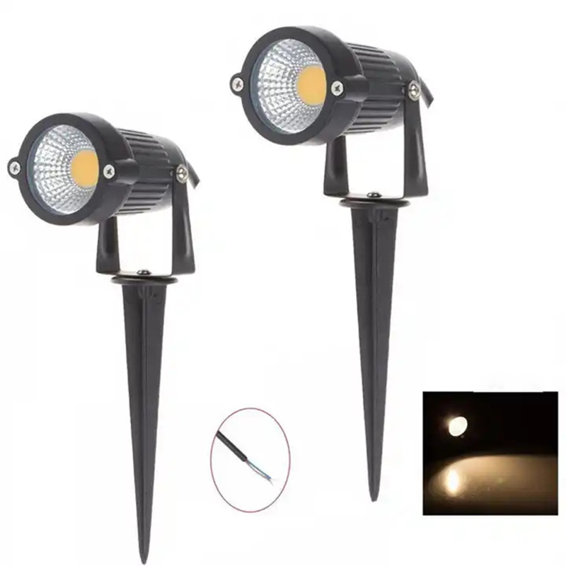 Tree lights, landscape spotlights, led tree lights, outdoor waterproof ground lights, garden and courtyard lights, viewing lights, lawn lights details Picture