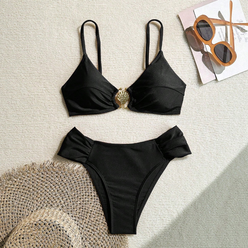 Women's Two-Piece Swimsuit, Sexy Beach Quick-Drying Bikini Swimming Set Item Picture