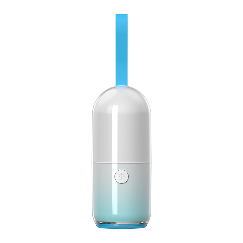 New portable rechargeable flashlight, SOS emergency light, three-level dimming night light, multi-functional lighting lamp Item Picture
