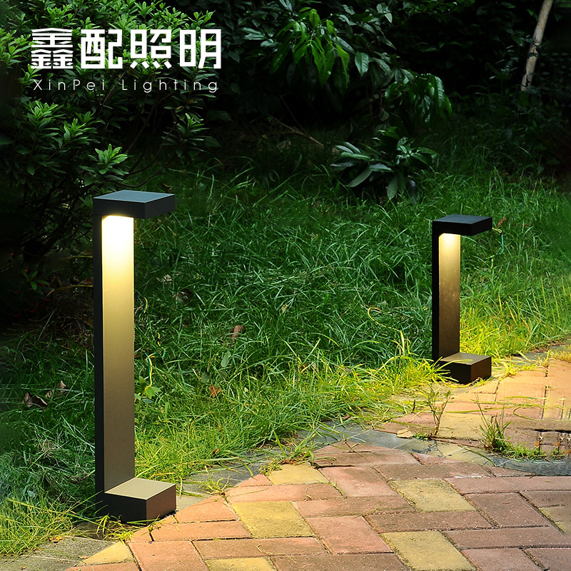 Courtyard lawn light, outdoor waterproof grassland, garden, villa, home, modern LED, community outdoor landscape turf light full figure