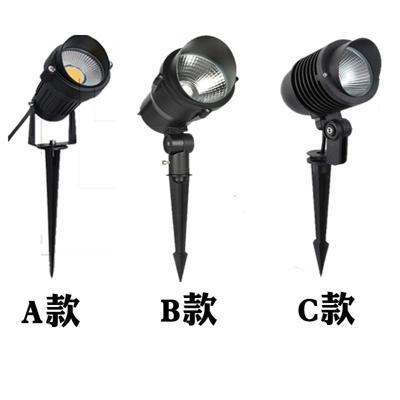 Tree lighting, landscape spotlights, led tree lighting, outdoor waterproof floodlights, ground insertion lights, lawn lights, garden ground insertion lights details Picture