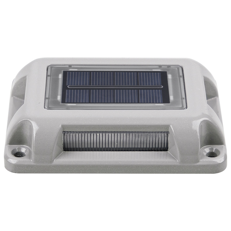 Cross-border solar buried light, aluminum rectangular step light, courtyard pressure-resistant walkway light, outdoor waterproof buried light Item Picture