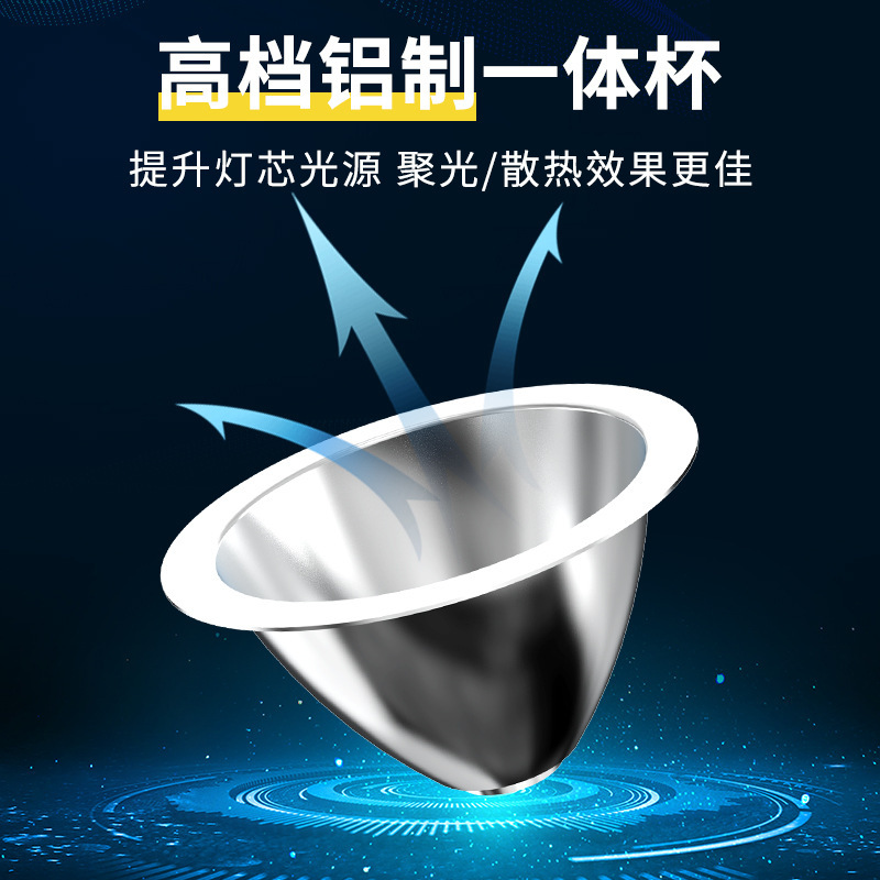 Hand lamp head searchlight lighting charging outdoor LED high-intensity long-range lamp aluminum alloy factory direct sales Application Scenario