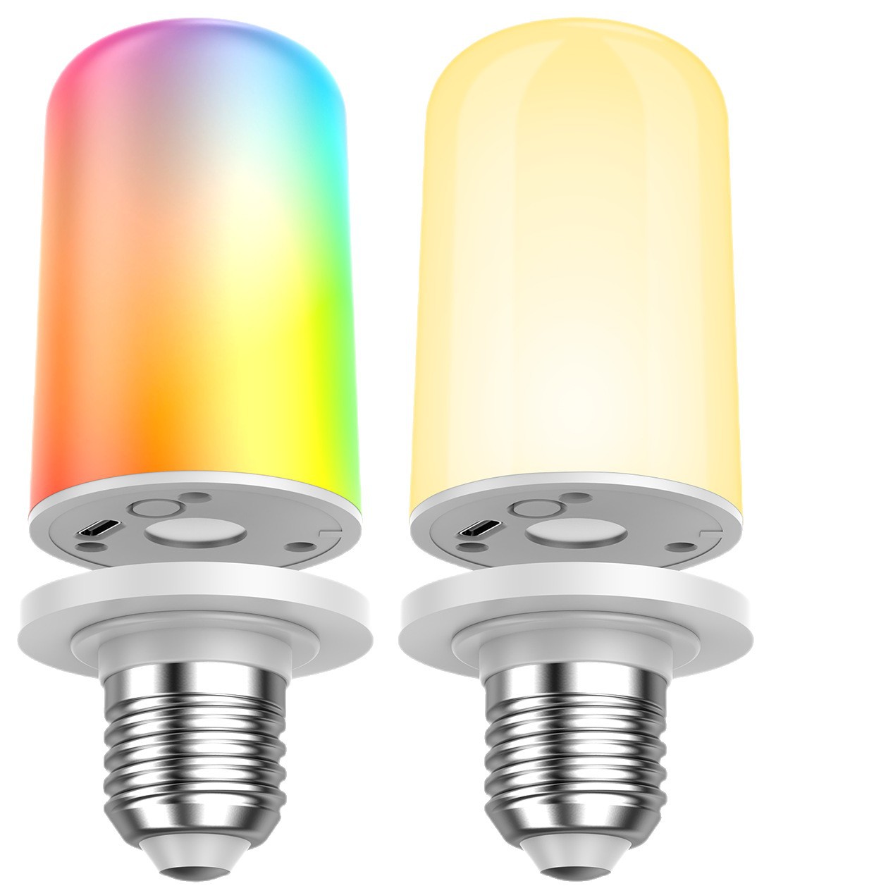 Rechargeable wall lamp LED rechargeable light source, large-capacity rechargeable bulb, full-light 360-degree charging remote control lamp Item Picture
