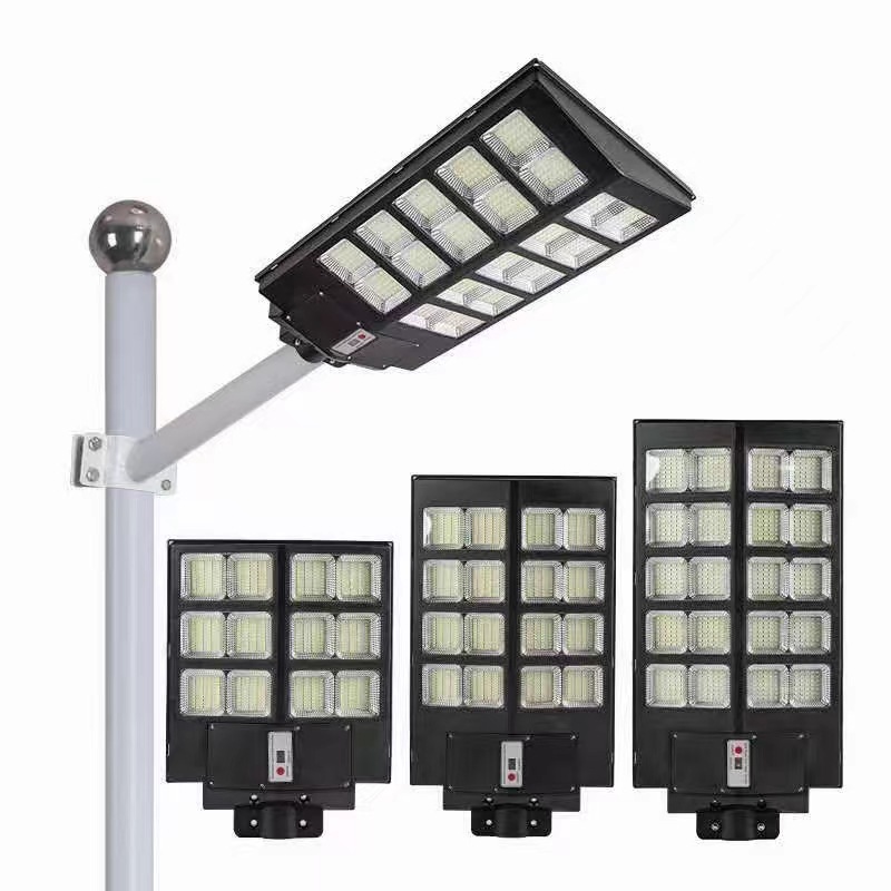 Foreign trade e-commerce solar lamps, solar street lamps, integrated street lamps, human body sensing outdoor lamps, LED garden lamps Item Picture
