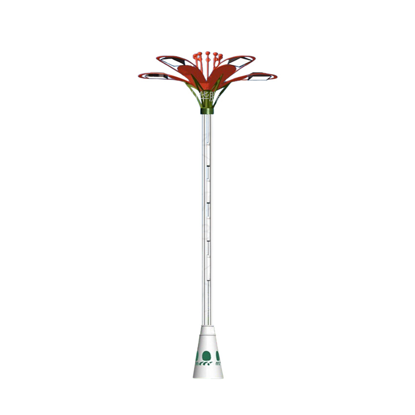 Customized snow pear-shaped street lamps, LED scenic area landscape lamps, outdoor street characteristic street lamps, municipal road high-pole lamps Item Picture