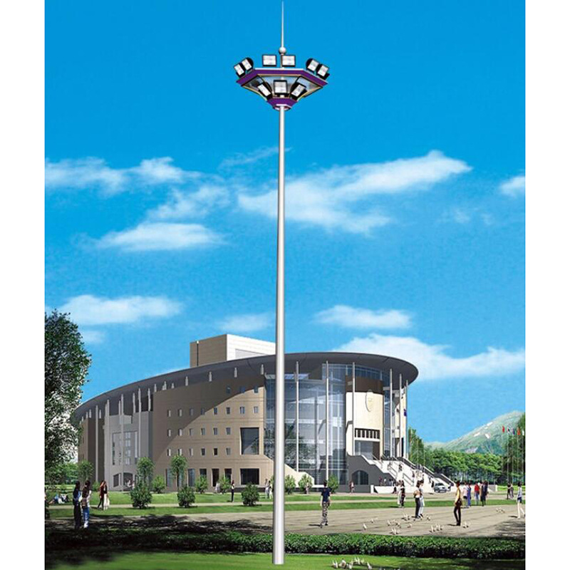 Supply of retractable LED high mast lights, floodlights, factory square, stadium lighting, led room, Meihua Lighting full figure