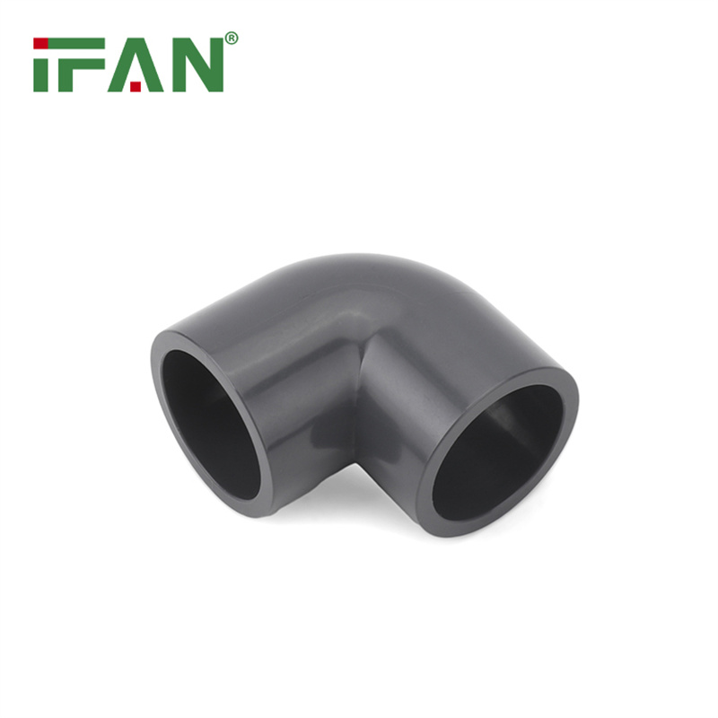 IFAN Factory Upvc Eblow Plumbing Adapter Pvc Pipe Fittings Specification image