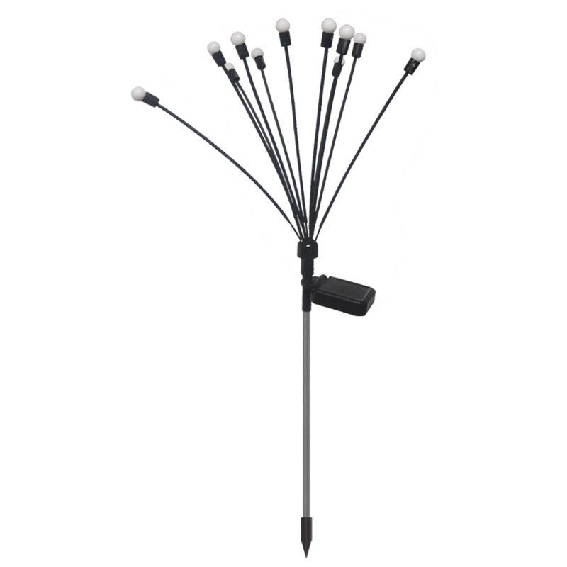 Cross-border solar lawn firefly lights, outdoor waterproof lawn lights, garden lights, LED plant lawn lights in stock Item Picture