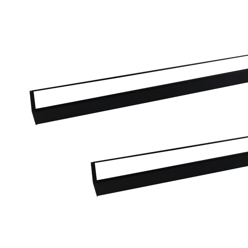 High-efficiency long strip lights, led office lights, gym strip lights, classroom and shopping mall square tube lights, office hanging line lights Item Picture