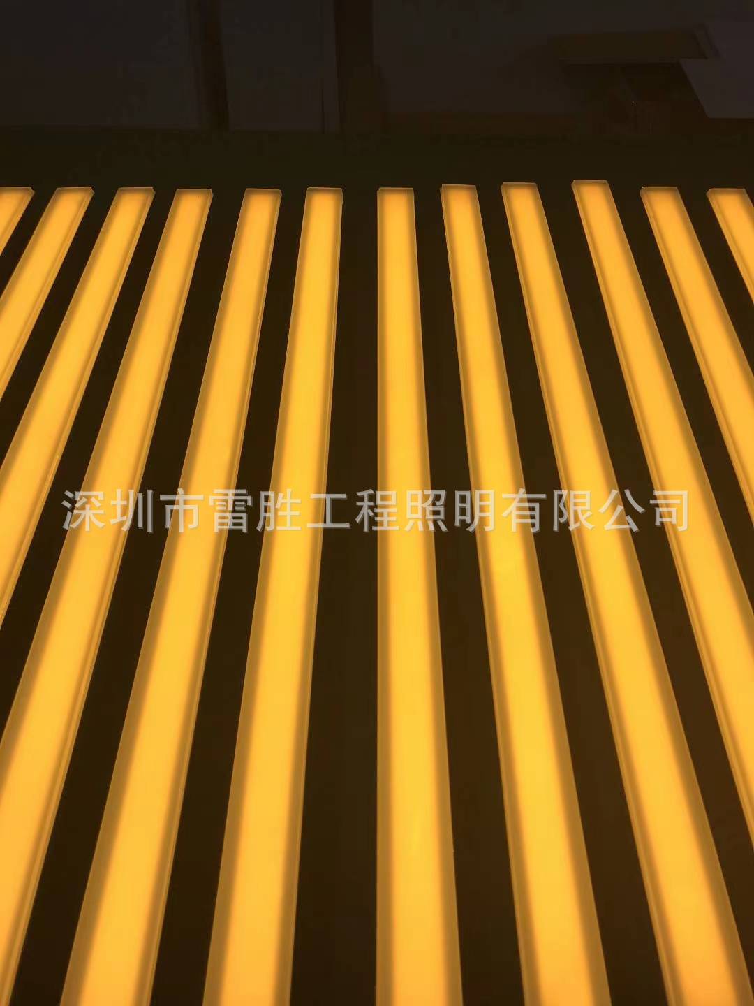 LED long strip-shaped floor tile lights, buried lights, embedded strip lights full figure
