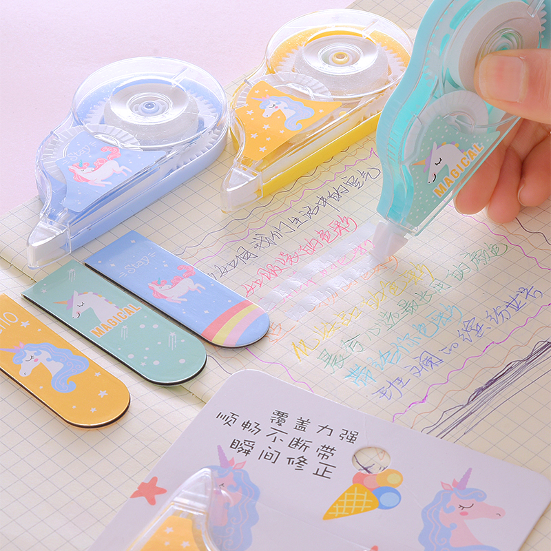 YB-8003 高品质常规款修正带足12米赠送书签 超薄膜PET透明膜好用不断带 学生专用 工厂直销详情6