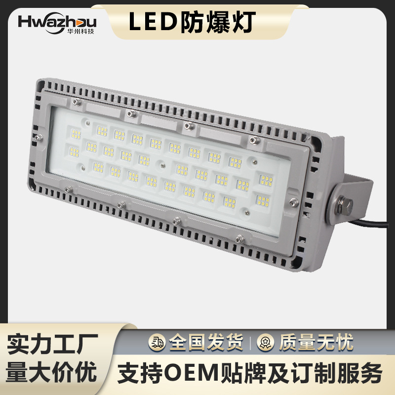 LED high-brightness tunnel light, waterproof, explosion-proof and maintenance-free floodlight, outdoor explosion-proof floodlight, stadium lighting lamp X20 details Picture