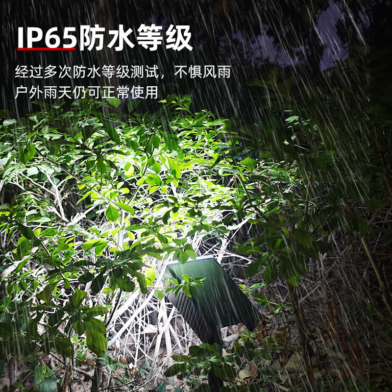 2024 Cross-border new outdoor solar garden lawn lights, garden landscape ground insert lights, and lawn spotlights Specification drawing
