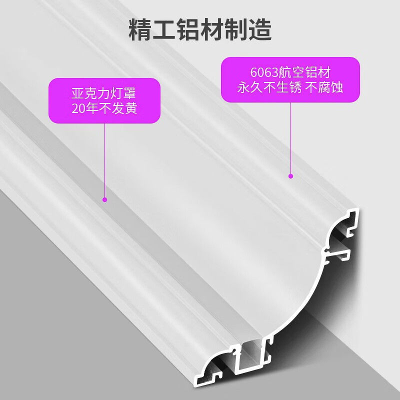 Ceiling-free illuminated corner line light, imitation gypsum line, gypsum line decorative shape, aluminum alloy corner line light strip details Picture