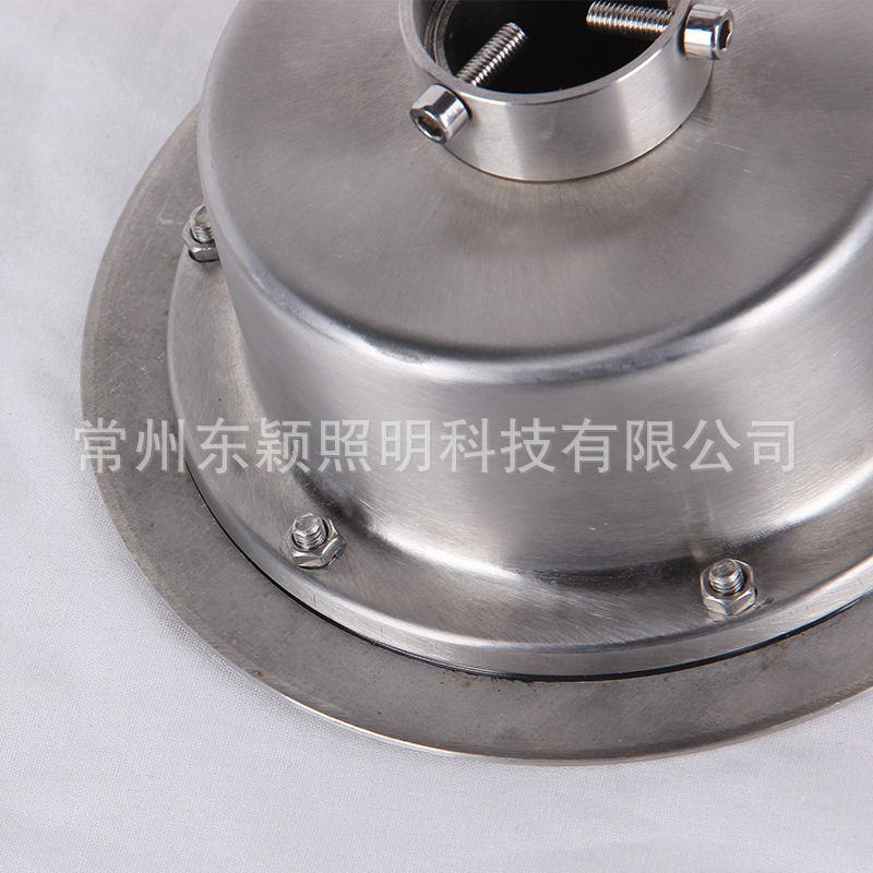 Factory wholesale of spring water feature lights, all-stainless steel LED fountain lights, LED pool lights, and stainless steel underwater lights Specification drawing