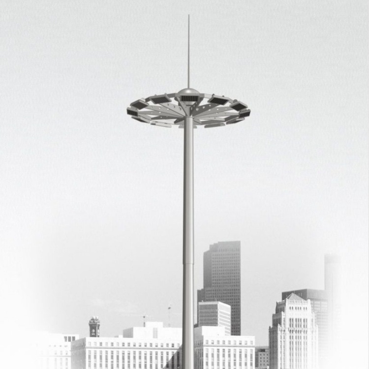 Outdoor high mast light, basketball football field, scenic area road high mast light manufacturer details Picture