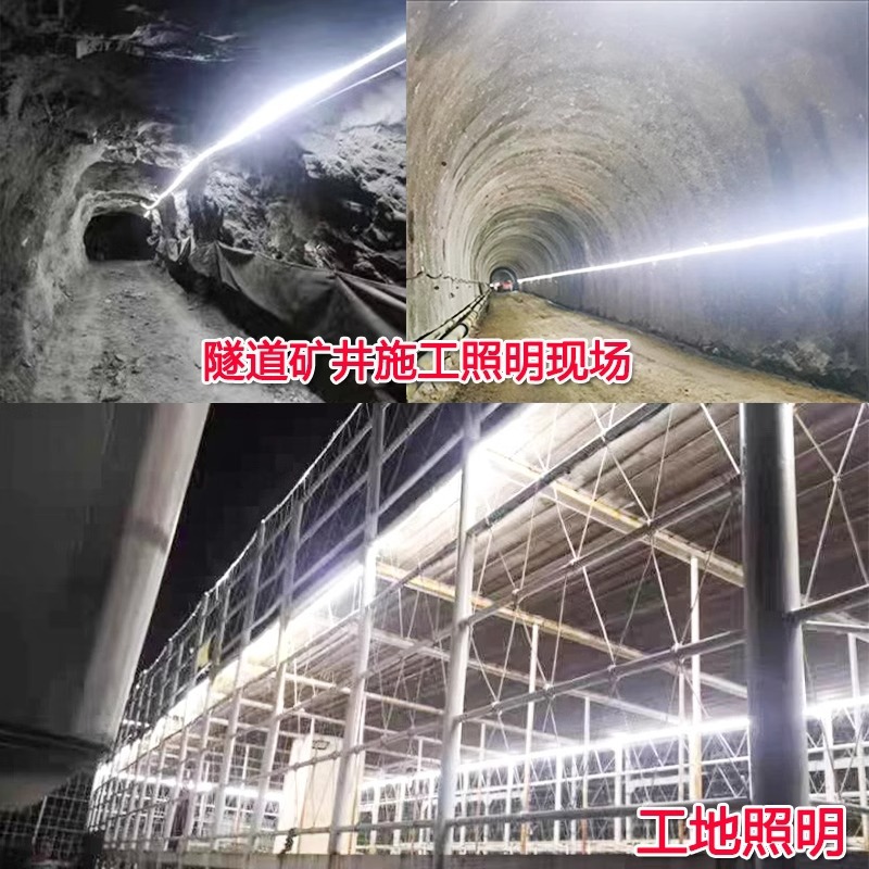 Wholesale 220Vled light strips, white light outdoor waterproofing project, 127V aquaculture tower crane construction site, 24V, 36V basement Application Scenario