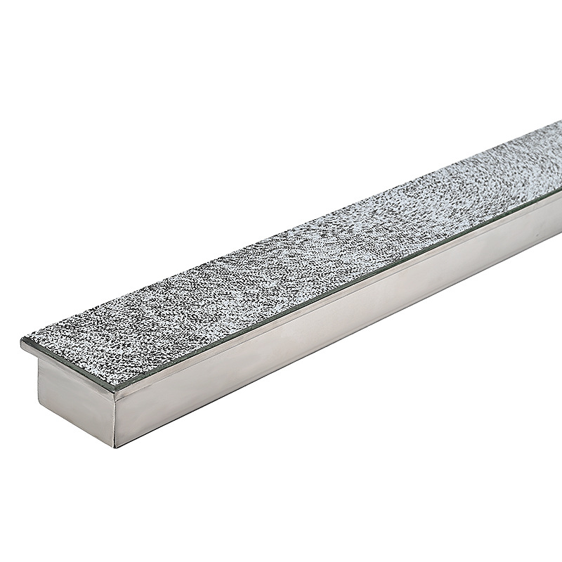 Customized led stone-patterned floor tile lights with a marble-like surface and a seven-color 512 long strip ground lamp, waterproof square ground lamp Item Picture
