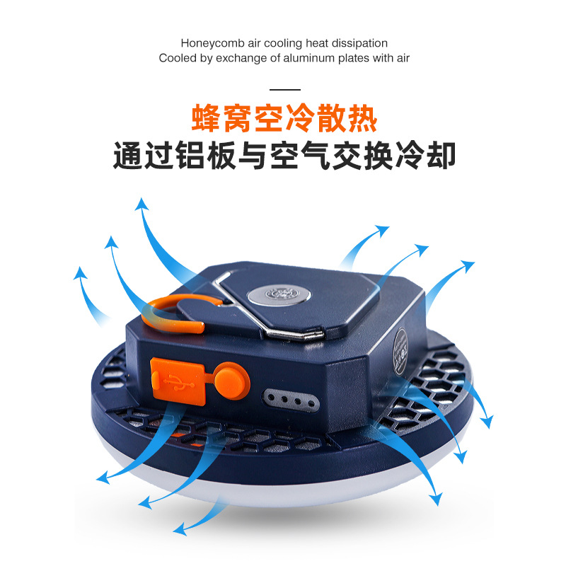 Yanni Foreign Trade Outdoor Camping Light, Ultra-bright emergency sky tent lighting lamp, camp light, ultra-long battery life tent Light F32 details Picture