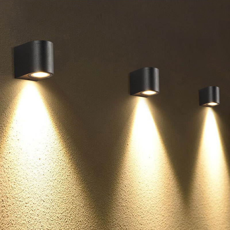 Outdoor waterproof wall lamps, exterior walls, villas, courtyards, indoor and outdoor balconies, modern and simple outdoor corridor led lights Application Scenario
