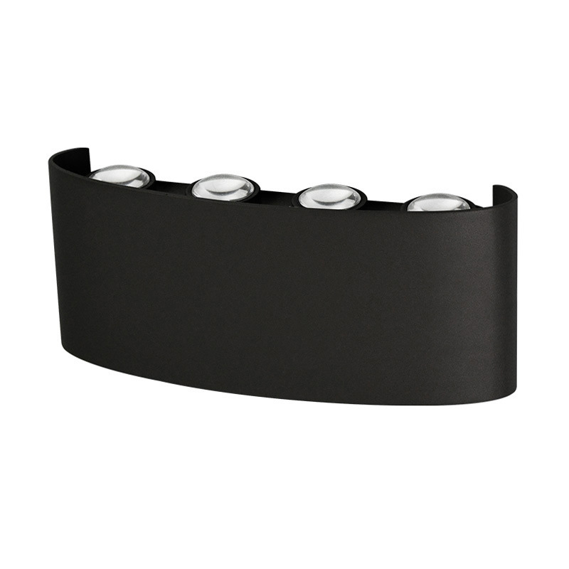 Outdoor wall lamp, waterproof wall lamp, led minimalist cross-border Amazon bestseller, top and bottom illuminated outdoor wall lamp Item Picture