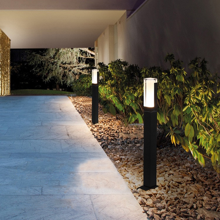 led lawn lights, outdoor waterproof, simple and modern garden, villa, courtyard, park, forest land insert lights, outdoor grassland lights details Picture