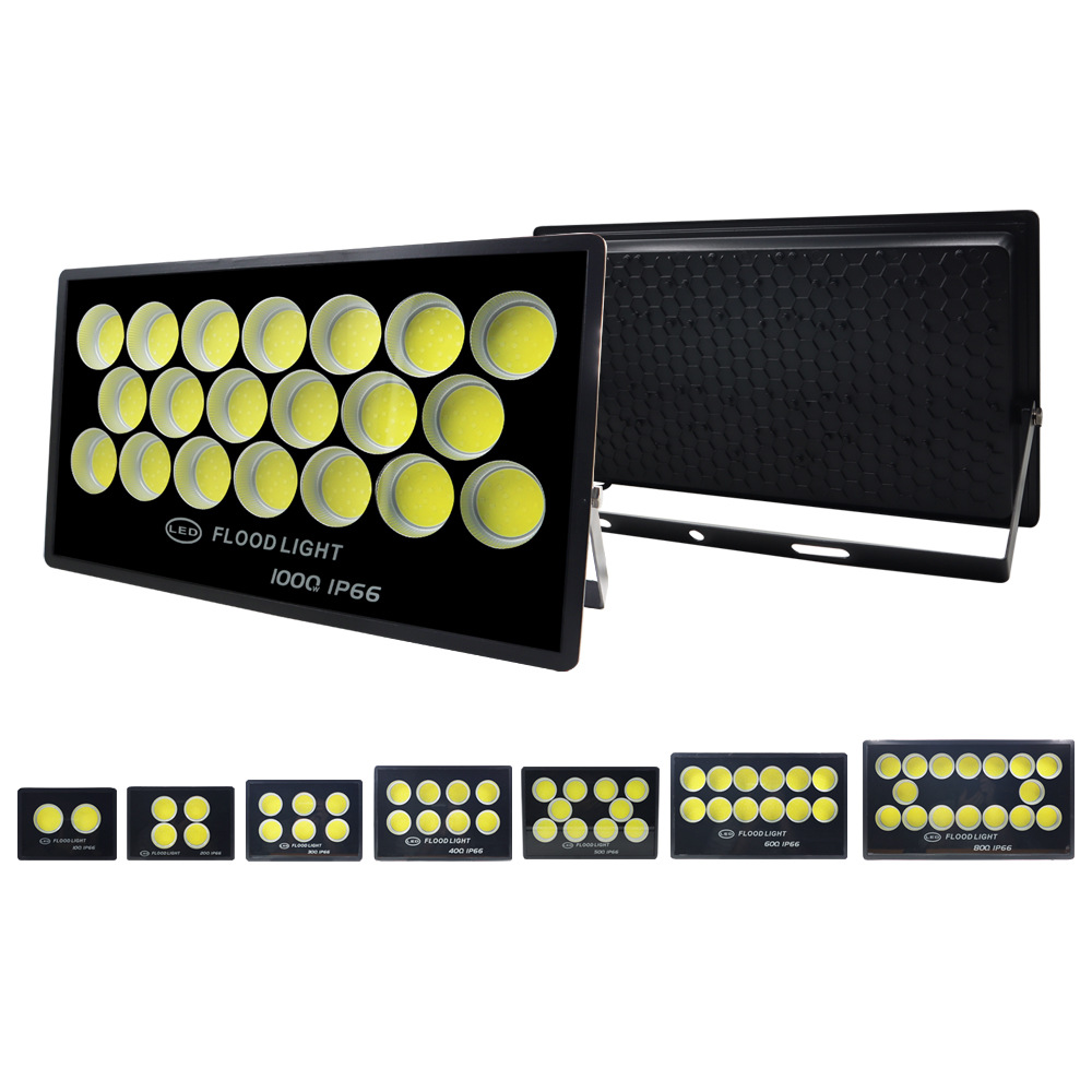 led floodlights, anti-glare, high-power, outdoor lighting for construction sites, outdoor spotlights, football field floodlights Item Picture