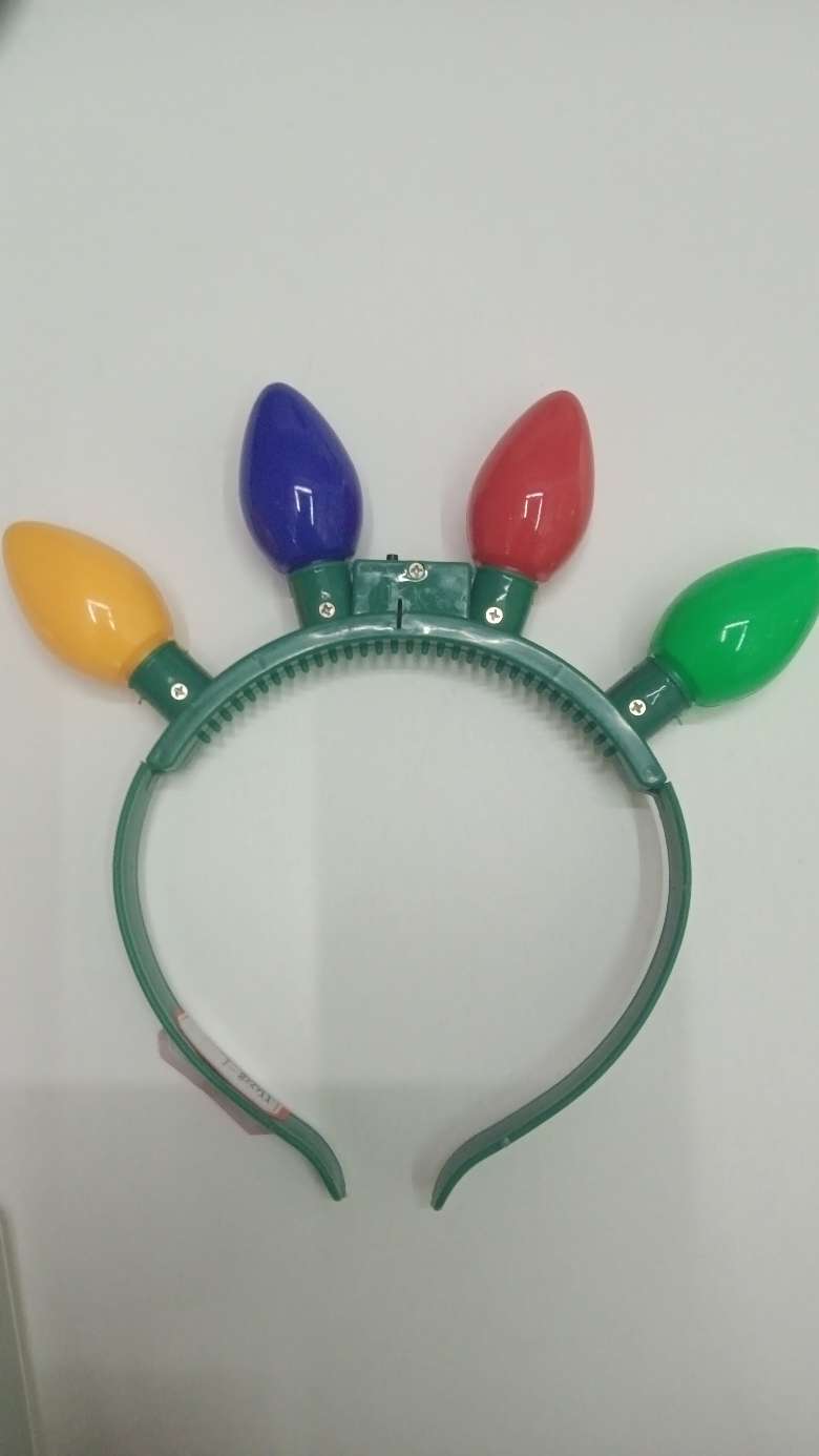 氛围布置用品发光头箍发光灯泡头饰发光头饰带灯装饰节日用品
节日装饰
发光头饰
发光带灯