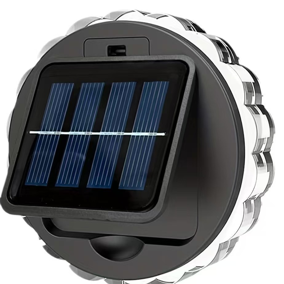 Outdoor beautiful solar plum blossom wall fence decoration garden step lights can be used solar deck lights Item Picture