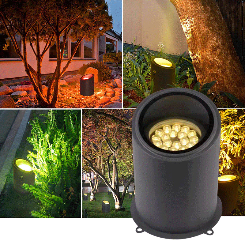 led tree lighting, illuminated floodlights, landscape spotlights, outdoor waterproof floodlights, outdoor garden greening landscape lights full figure
