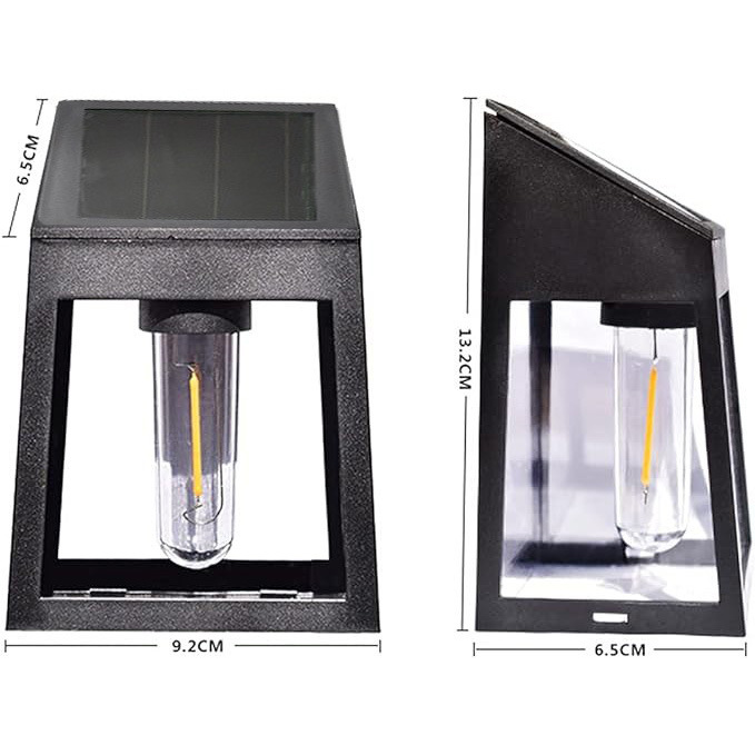 Cross-border solar tungsten filament wall lamps, outdoor led waterproof garden lamps, garden villa night lights, lighting decorative lamps Application Scenario