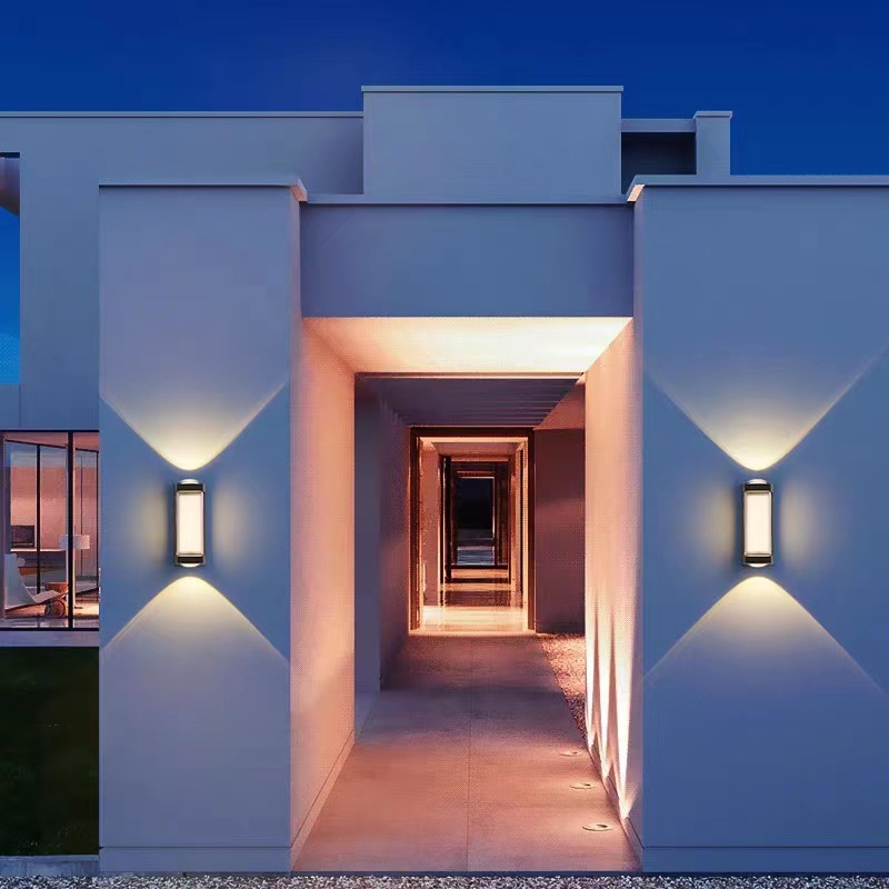 Outdoor wall lamps, waterproof led ultra-bright, corridor, staircase, courtyard, entrance outdoor waterproof lamps, balcony, bathroom wall lamps details Picture