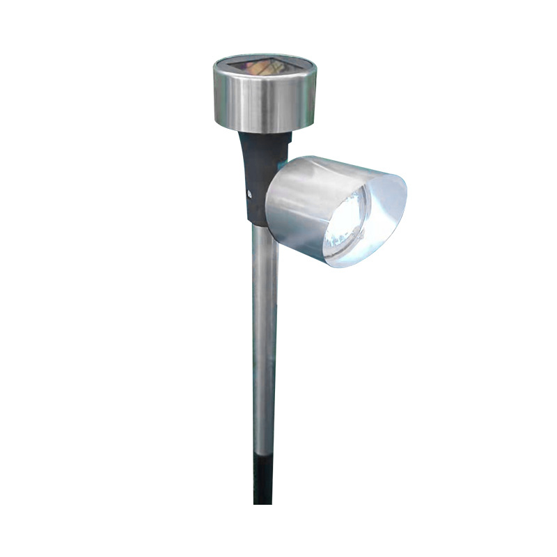 In-stock solar stainless steel spotlights for villas, household courtyards, and outdoor gardens Item Picture