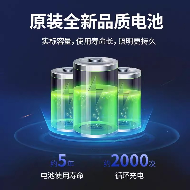 Solar lamps, outdoor garden lamps, household lighting, automatic light-sensing floodlights when it gets dark, waterproof solar street lamps Specification drawing