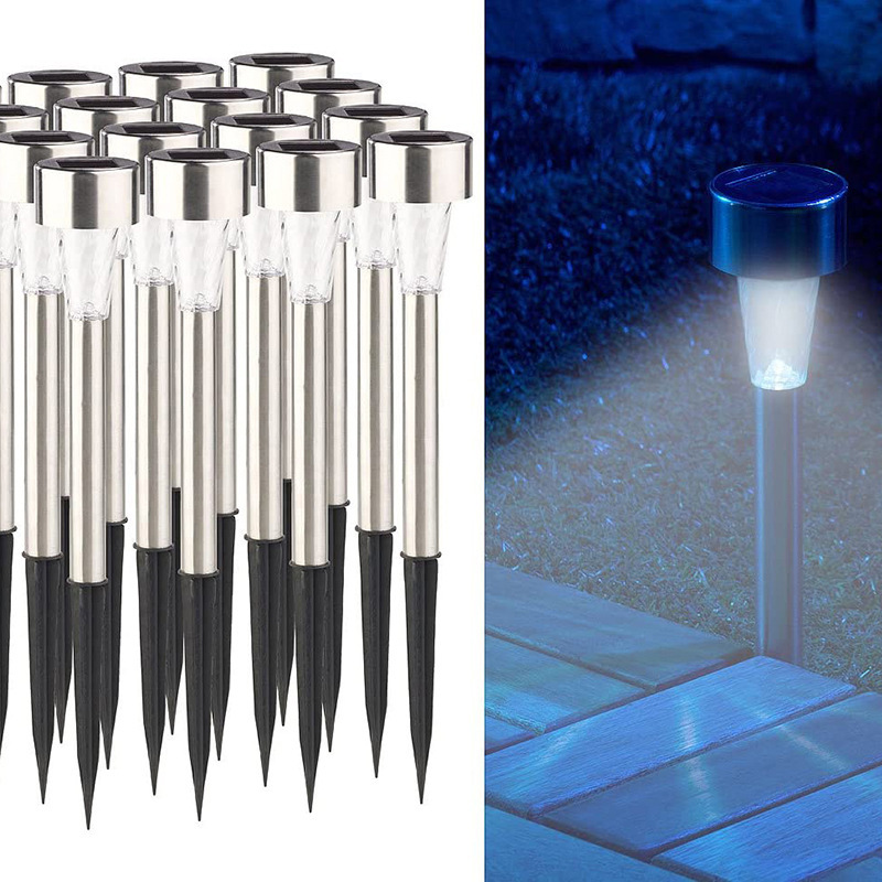 Solar-powered lawn lights, grass field ambient lights, ground insert lights, outdoor courtyard lighting lamps, multi-color park lighting lamps details Picture